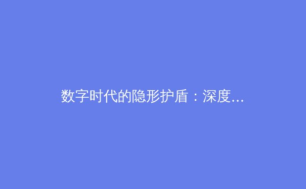 数字时代的隐形护盾：深度解析VPN技术演进与全球网络自由新格局 - 2